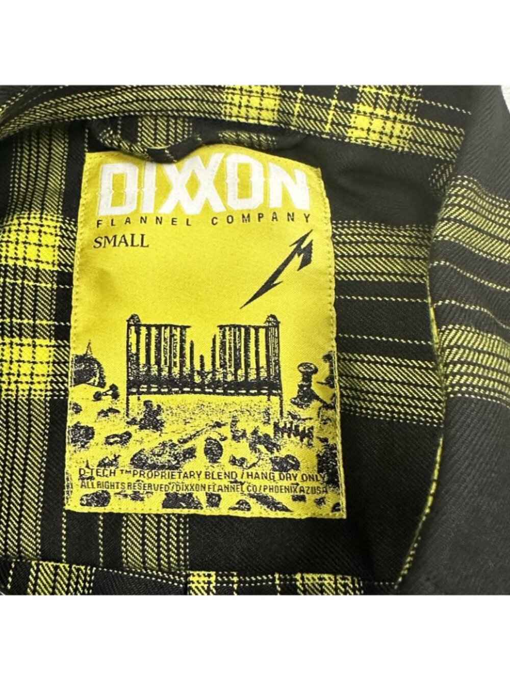 Dixxon x Metallica “72 Seasons” Flannel – Women’s Small - Picture 14 of 14